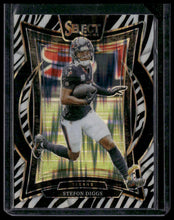 Load image into Gallery viewer, 2024 Panini Select #94 Stefon Diggs Zebra Prizm Shock
