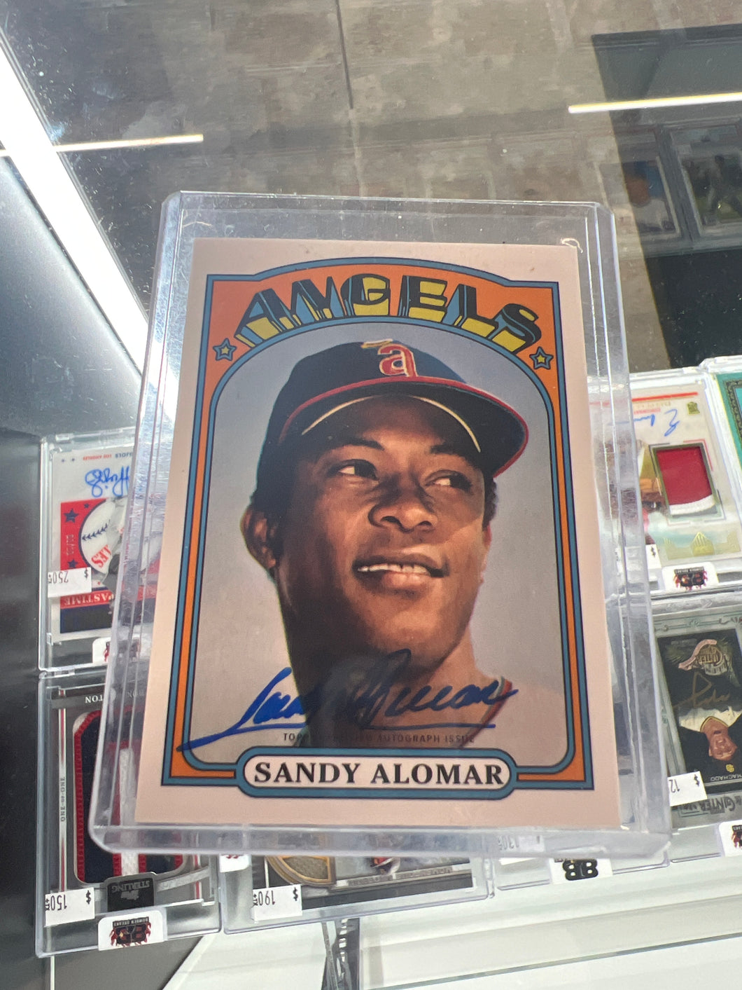 2016 Topps Archives 65th Anniversary Sandy Alomar Sr Auto Sandy Alomar Autograph