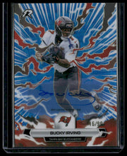 Load image into Gallery viewer, 2025 Topps Resurgence #94 Bucky Irving Signatures Blue Surge Refractor #/99
