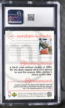 Load image into Gallery viewer, 1997-98 Jordan Tribute #MJ83 Michael Jordan CGC 9
