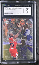 Load image into Gallery viewer, 1997-98 Jordan Tribute #MJ83 Michael Jordan CGC 9
