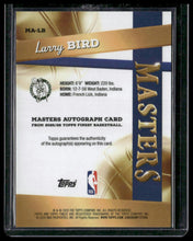 Load image into Gallery viewer, 2025-26 Finest #MA-LB Larry Bird Masters Autographs Orange Refractor #/25
