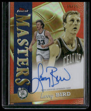 Load image into Gallery viewer, 2025-26 Finest #MA-LB Larry Bird Masters Autographs Orange Refractor #/25
