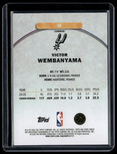 Load image into Gallery viewer, 2025-26 Finest #98 Victor Wembanyama Blue Refractor #/200
