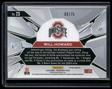Load image into Gallery viewer, 2025 Panini Prizm Draft Picks #23 Will Howard Prizm Break Orange Pulsar #/75
