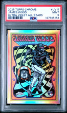 Load image into Gallery viewer, 2025 Topps Chrome Ultra Violet All Stars #UV11 James Wood PSA 9
