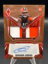 Load image into Gallery viewer, 2025 Phoenix Quinshon Judkins RPS Dual Rookie Patch Autos Bronze Pandora #/199
