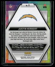 Load image into Gallery viewer, 2024 Panini Mosaic #11 Justin Herbert Kaleidoscopic
