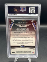 Load image into Gallery viewer, 2013 Bowman Platinum Nolan Arenado Chrome Prospects Purple Refractors PSA 10
