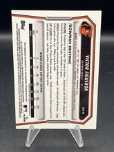 Load image into Gallery viewer, 2026 Bowman Victor Figueroa Chrome Prospects Green Shimmer Refractor #/99
