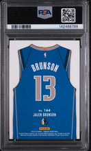 Load image into Gallery viewer, 2018 Panini Threads #164 Jalen Brunson Dazzle PSA 9

