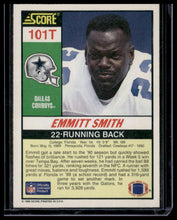 Load image into Gallery viewer, 1990 Score Rookie &amp; Traded #101T Emmitt Smith
