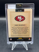 Load image into Gallery viewer, 2024 Panini One #59 Fred Warner #/99
