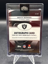 Load image into Gallery viewer, 2025 Topps Chrome Black #AU-BB Brock Bowers Autographs
