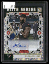 Load image into Gallery viewer, 2025 Donruss #TES-NCO Nico Collins Elite Series Autographs #/25
