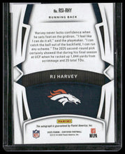 Load image into Gallery viewer, 2025 Panini Certified #RSI-RHY RJ Harvey Rookie Signatures Mirror Red #/99

