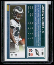 Load image into Gallery viewer, 2025 Donruss Optic #297 Andrew Mukuba Green Pandora #/25
