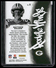 Load image into Gallery viewer, 2025 Donruss Optic #8 Matthew Golden Rookie Kings
