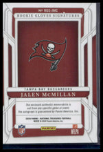 Load image into Gallery viewer, 2024 Panini National Treasures  Jalen McMillan Rookie Gloves Signatures #/25
