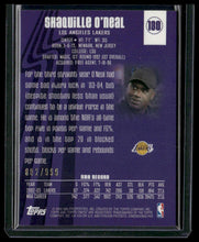 Load image into Gallery viewer, 2003-04 Finest #130 Shaquille O'Neal Game-Worn Jersey #/999
