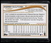 Load image into Gallery viewer, 2014 Topps #150b Andrew McCutchen : Black uniform
