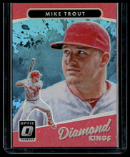 Load image into Gallery viewer, 2017 Donruss Optic #13 Mike Trout Carolina Blue #/50
