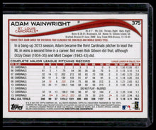 Load image into Gallery viewer, 2014 Topps #375c Adam Wainwright waving Photo Variation
