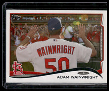 Load image into Gallery viewer, 2014 Topps #375c Adam Wainwright waving Photo Variation
