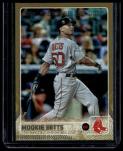 Load image into Gallery viewer, 2015 Topps #389 Mookie Betts Gold #/2015
