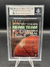 Load image into Gallery viewer, 1992-93 Stadium Club #21 Shaquille O'Neal Beam Team BGS 8.5
