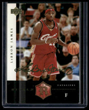 Load image into Gallery viewer, 2004-05 Upper Deck Rivals Box Set #6 LeBron James Gold
