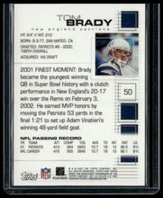 Load image into Gallery viewer, 2002 Finest #50 Tom Brady
