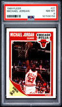Load image into Gallery viewer, 1989 Fleer #21 Michael Jordan PSA 8
