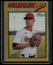 Load image into Gallery viewer, 2026 Topps Heritage #251 Joey Cantillo Chrome Gold Refractors #/50
