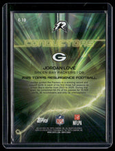Load image into Gallery viewer, 2025 Topps Resurgence Jordan Love Conductors Gold Power Surge Refractor #/50

