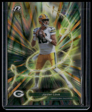 Load image into Gallery viewer, 2025 Topps Resurgence Jordan Love Conductors Gold Power Surge Refractor #/50
