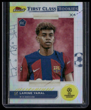 Load image into Gallery viewer, 2023-24 Finest UEFA Club Competitions Lamine Yamal Finest First Class Rookies
