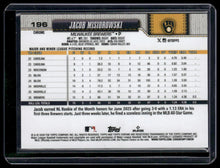 Load image into Gallery viewer, 2026 Topps Chrome #196 Jacob Misiorowski Purple Refractors #/75
