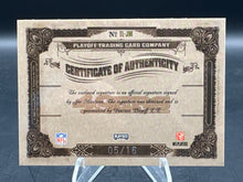 Load image into Gallery viewer, 2006 Playoff National Treasures Joe Montana Timeline Material Signature #/16
