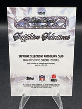 Load image into Gallery viewer, 2025 Topps Chrome Sapphire Abdul Carter Sapphire Selections Autos #/50
