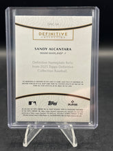Load image into Gallery viewer, 2025 Topps Definitive Coll. Sandy Alcantara Definitive Nameplate Collection #1/1
