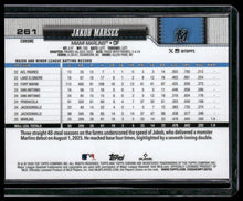 Load image into Gallery viewer, 2026 Topps Chrome Sapphire Edition #261 Jakob Marsee Gold #/50
