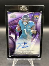 Load image into Gallery viewer, 2025 Topps Chrome Black Travis Etienne Jr. Autos Purple Mini-Diamond #/75
