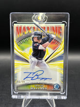 Load image into Gallery viewer, 2025 Bowman Chrome #MVA-TB Travis Bazzana Max Volume Autographs #/99
