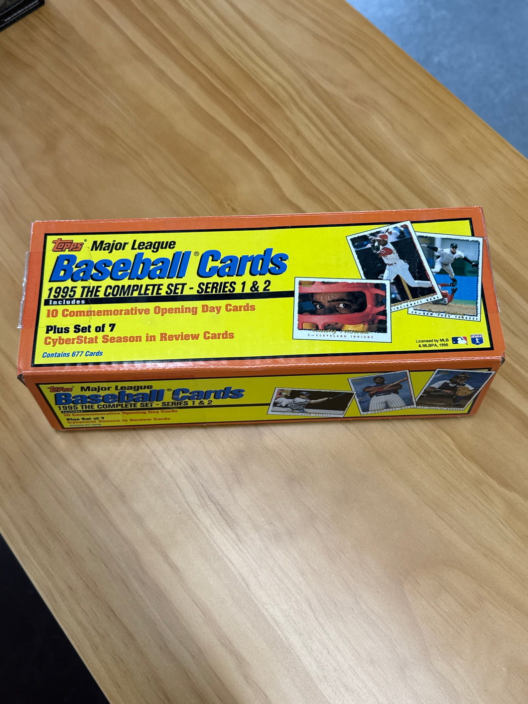 1995 Topps Baseball Complete Series 1 & 2 Factory Set - Unsealed