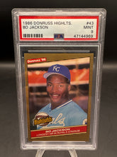 Load image into Gallery viewer, 1986 Donruss Highlights #43 Bo Jackson
