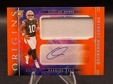 Load image into Gallery viewer, 2025 Panini Origins Quinshon Judkins Rookie Jumbo Patch Autographs Orange #/75
