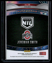 Load image into Gallery viewer, 2025 Panini Ohio State University #JS Jeremiah Smith Fireworks Silver Prizm
