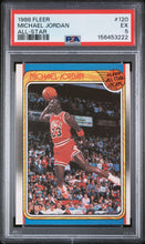 Load image into Gallery viewer, 1988 Fleer #120 Michael Jordan All-Star PSA 5
