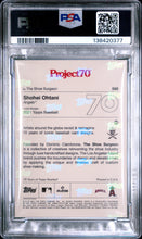 Load image into Gallery viewer, 2021 Topps Project70 #550 Shohei Ohtani PSA 10
